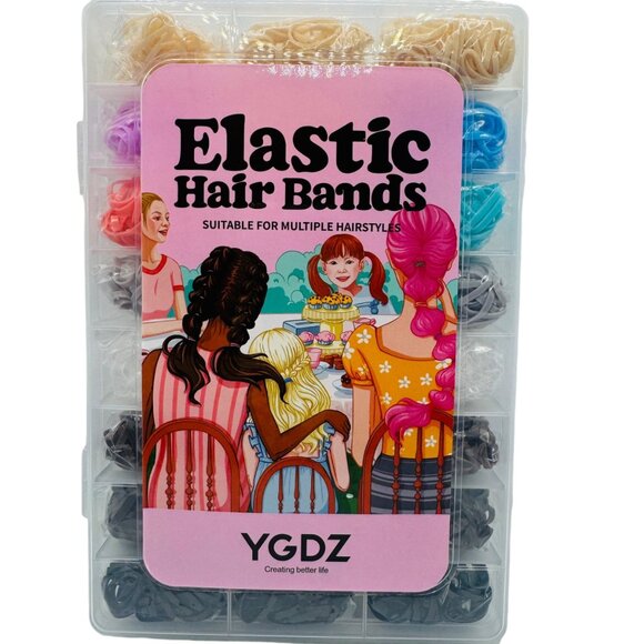 YGDZ Elastic Hair Bands Set Like New - Picture 1 of 4